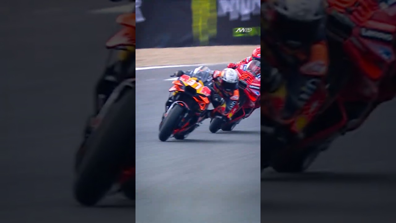 Marc Marquez drops out of the lead! 😮 | 2025 Czech GP