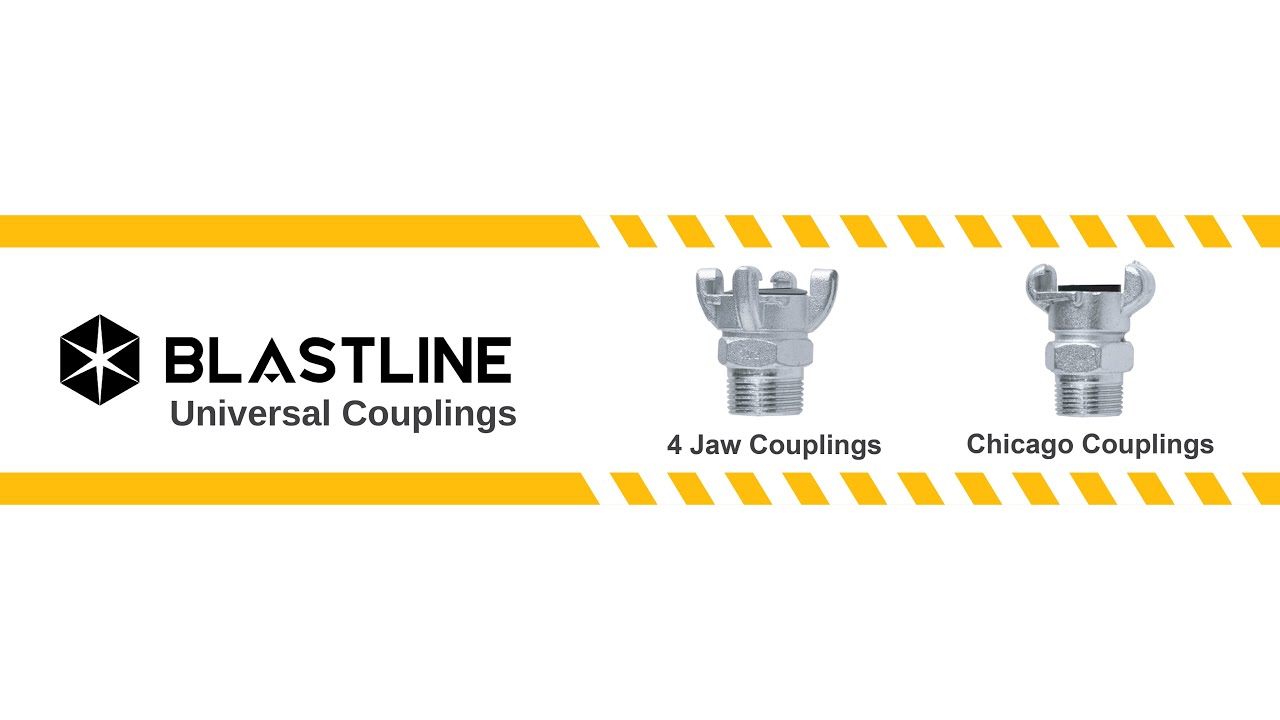 4 Jaw & Chicago Hose Couplings | Blastline India