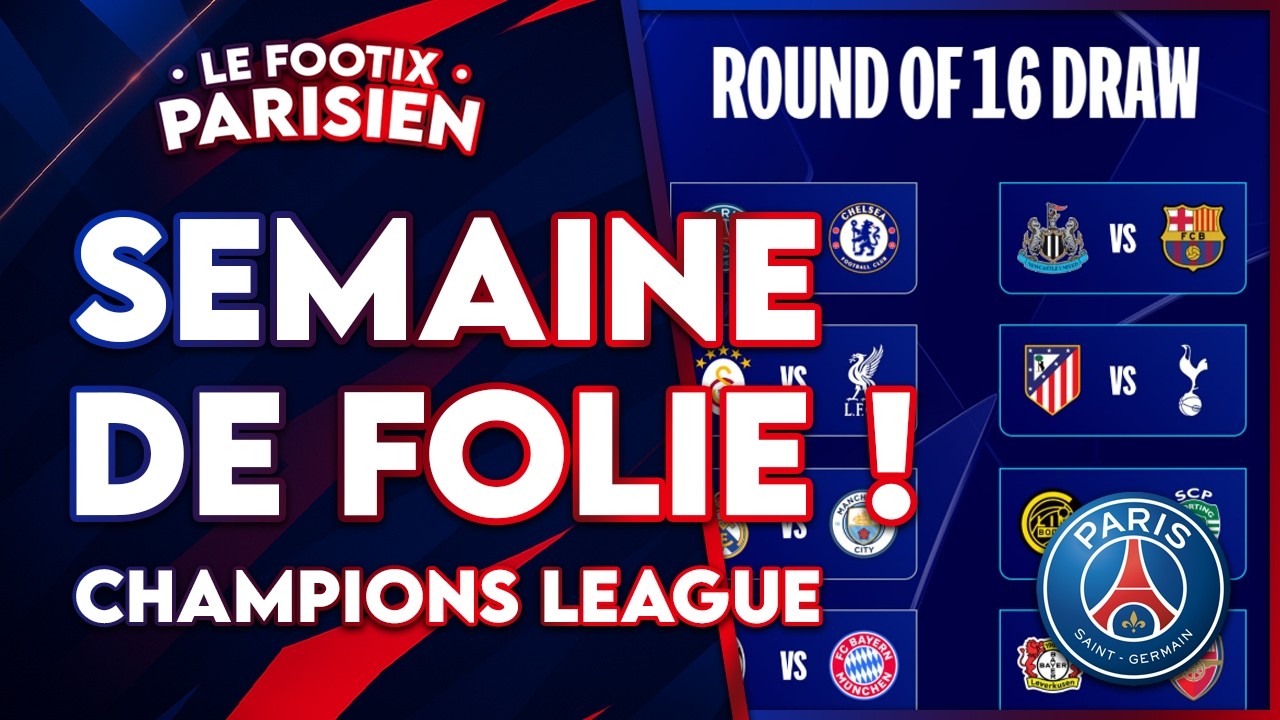 SEMAINE DE FOU EN LIGUE DES CHAMPIONS ⚽ (Mes pronostics de la semaine !)