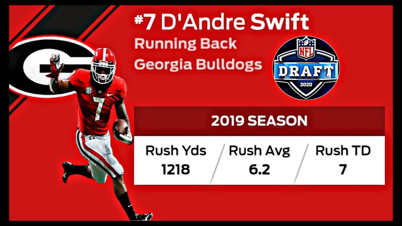 Georgia RB D'Andre Swift Highlights