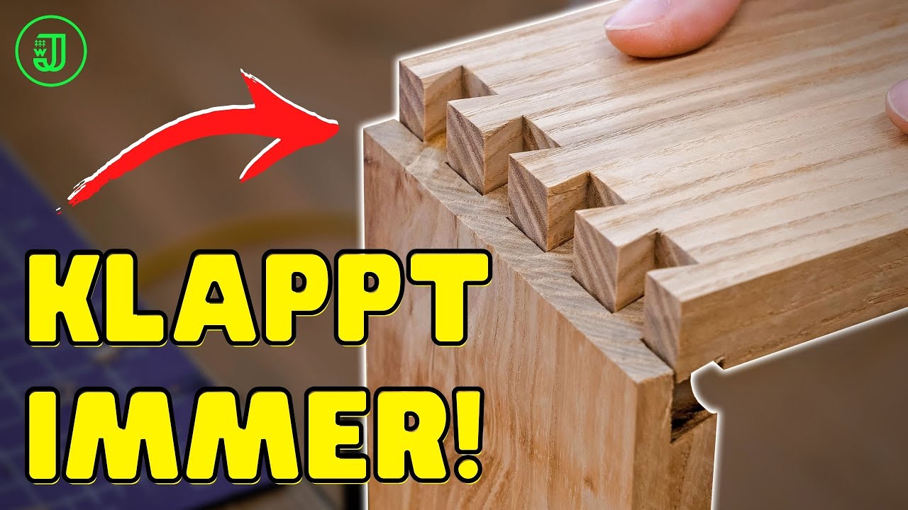 PERFEKTE ZINKEN mit der OBERFRÄSE: Mit diesem TRICK klappt's garantiert! | Jonas Winkler