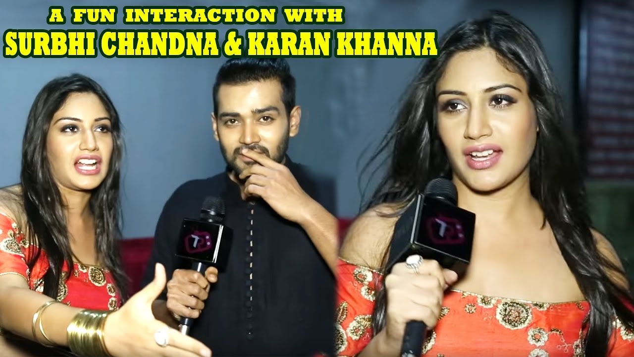 Ishqbaaz Stars Surbhi Chandna And Karan Khanna Share Special Camaraderie | Telly Reporter Exclusive