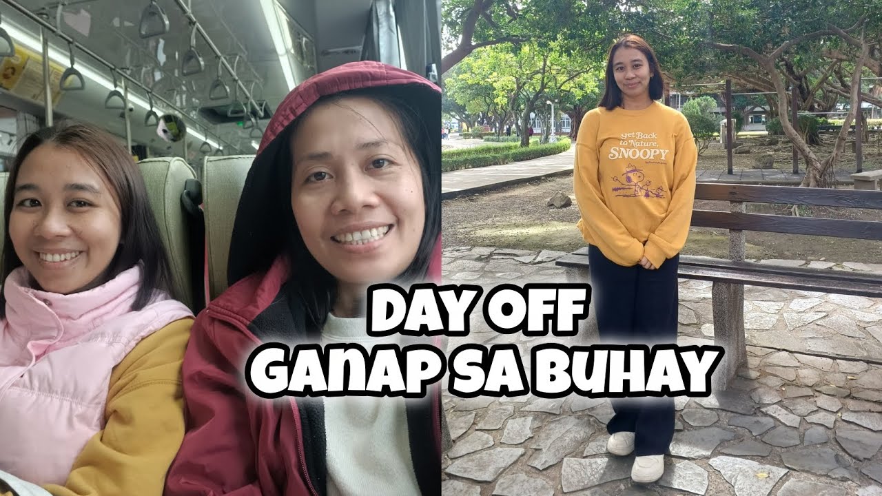 Day off pinsan ko caretaker taiwan  @maricelmorillo 