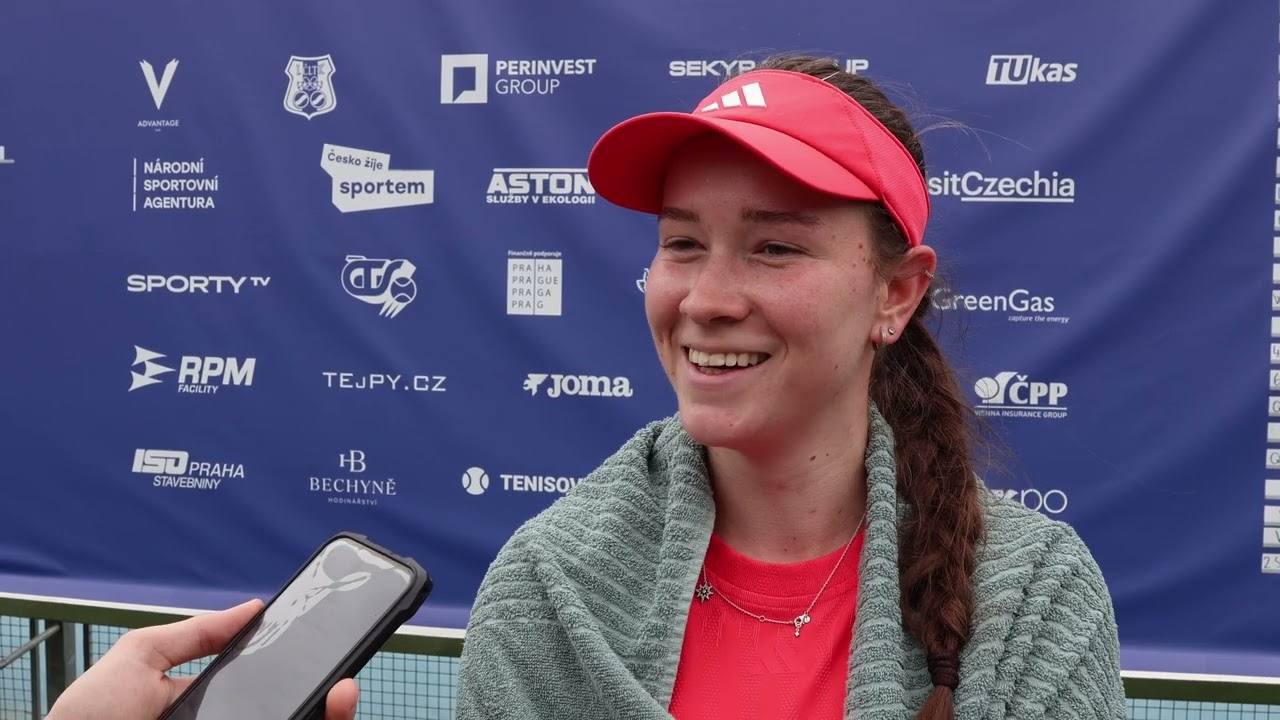Dominika &Scaron;alkov&aacute;: &Scaron;koda, že jsem nechytila zač&aacute;tek třet&iacute;ho setu | Advantage Cars Prague Open 2025