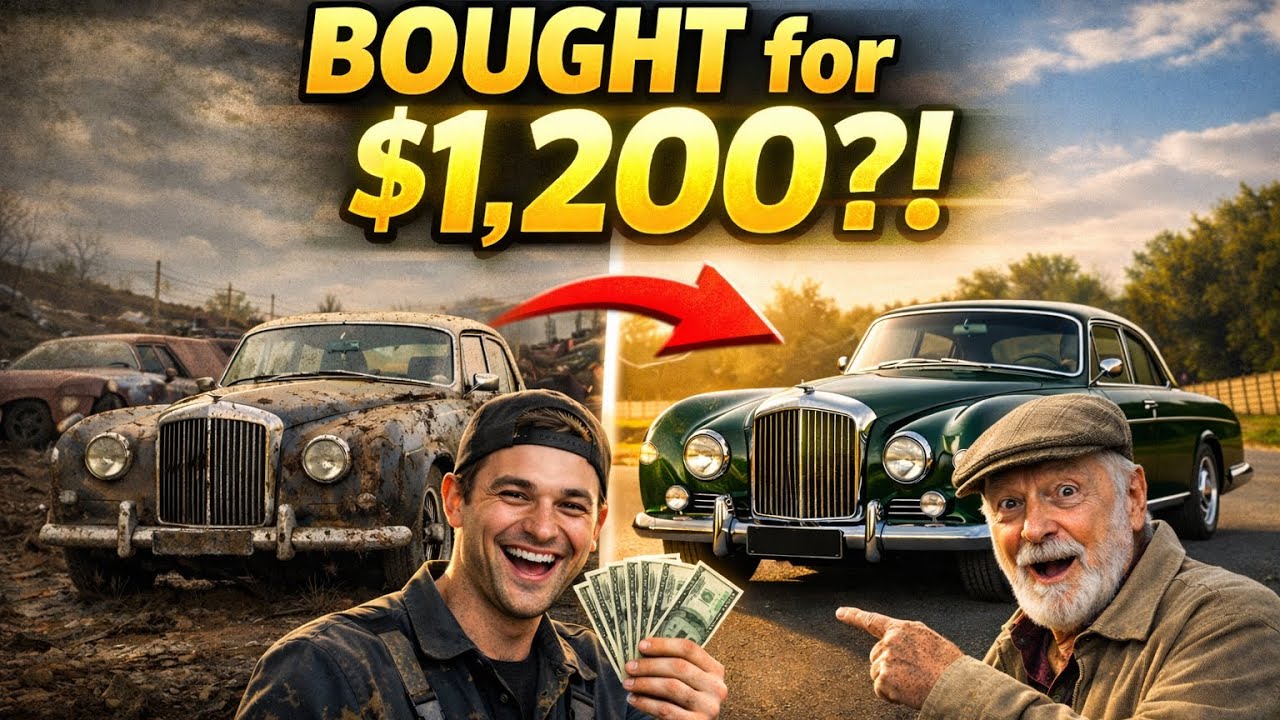 BOUGHT for $1,200?! Full ASMR Restoration of a 1963 Bentley S3 Continental from Junkyard to Showroom