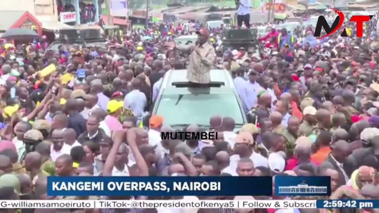 RUTO EXPLOSIVE SPEECH IN NAIROBI DESTROYING OPPOSITION LEADERS!!