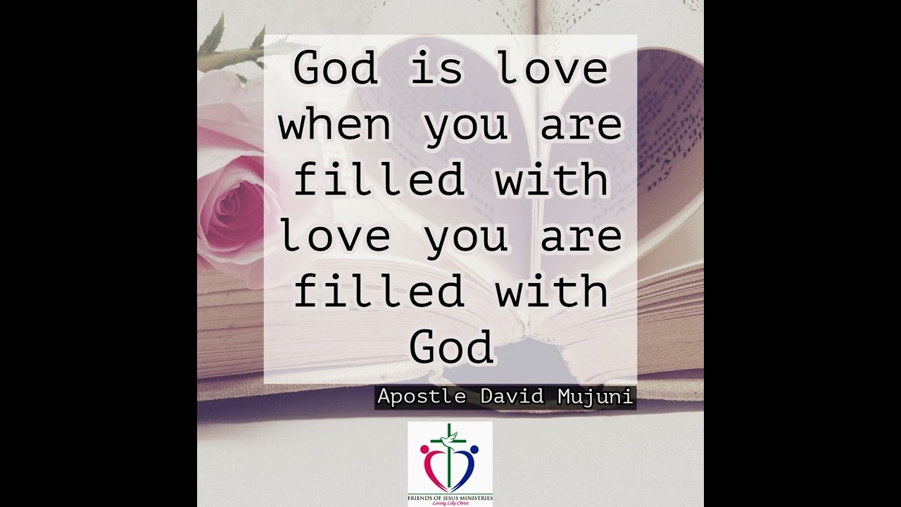 Our Foundation | Apostle David Mujuni | Agape Devotion | Friends of Jesus Ministries 