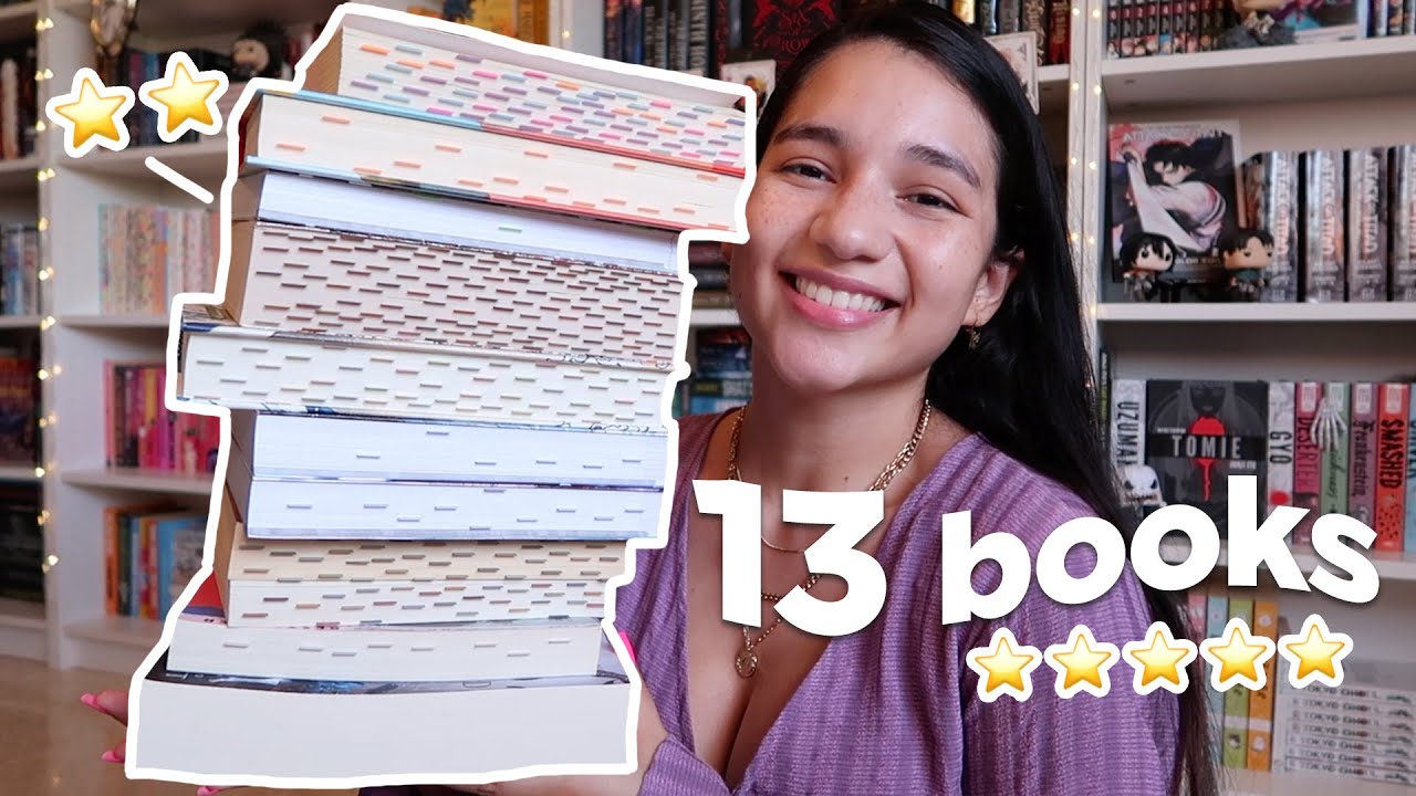 i read 13 books in july 📚 monthly wrap up