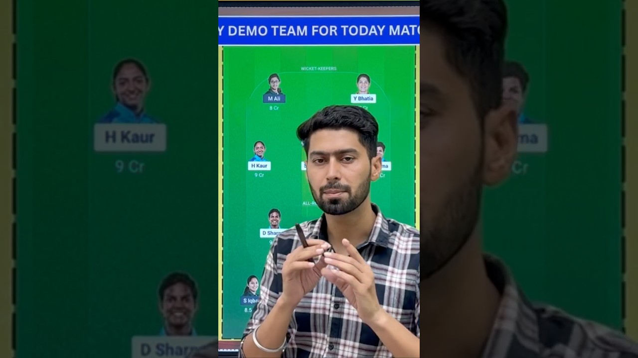 IND-W vs PAK-W Dream11 Team Today Match, IND-W vs PAK-W Dream11 Prediction, #indvspak