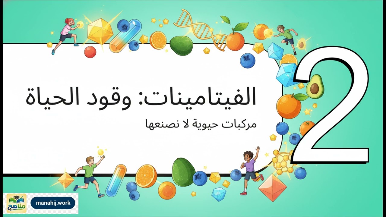 الفيتامينات | كيمياء | ثالث ثانوي | المنهج اليمني