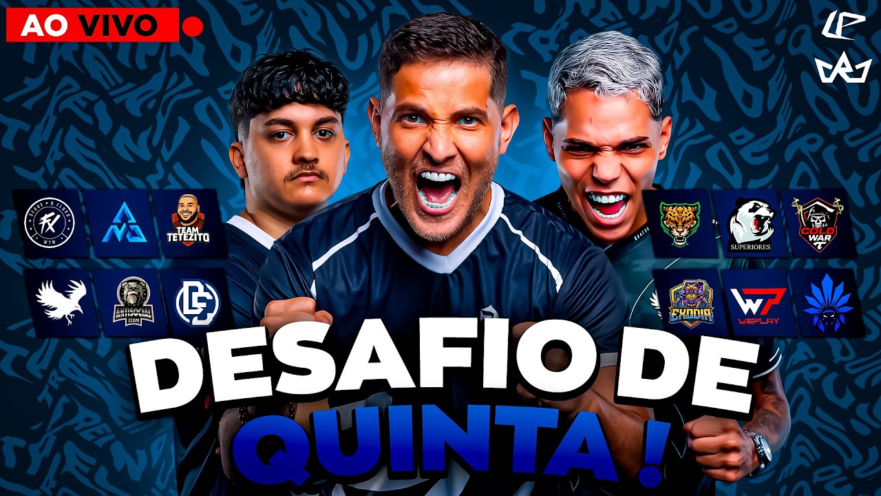 DESAFIO DE QUINTA EMULADOR 🚨FLUXO NVO BRATVA NOISE EXODIA ‪@LP7OFICIAL  #freefire