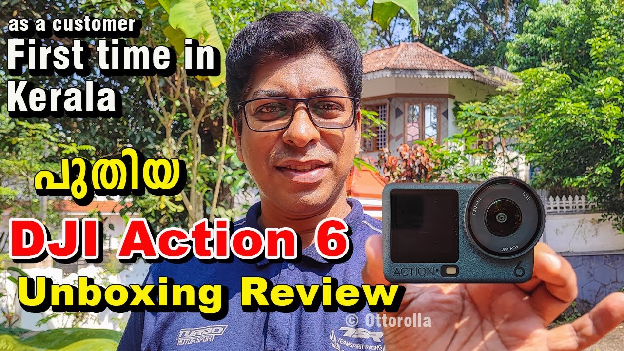 DJI Osmo Action 6 Adventure Combo Unboxing Video | Malayalam | Ottorolla