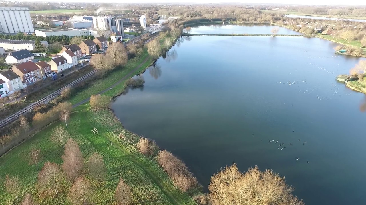 les étangs d'Arques avec le DJI phantom 3 Advanced