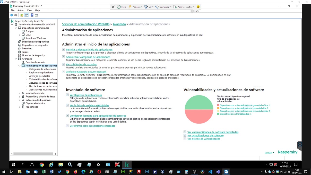 Actualizaciones de software con vulnerabilidades