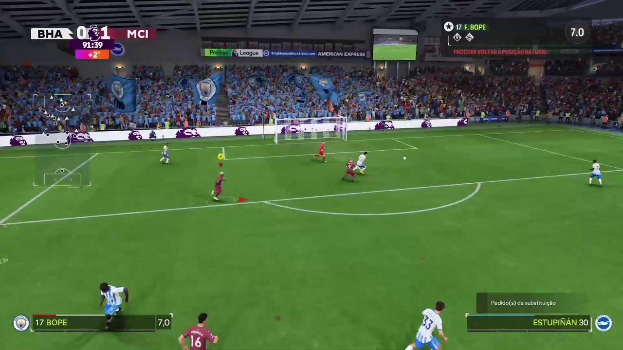 EA SPORTS FC 25 parte 1 gameplay PS5 slim dublado pt brasil full game 100% PS5 slim