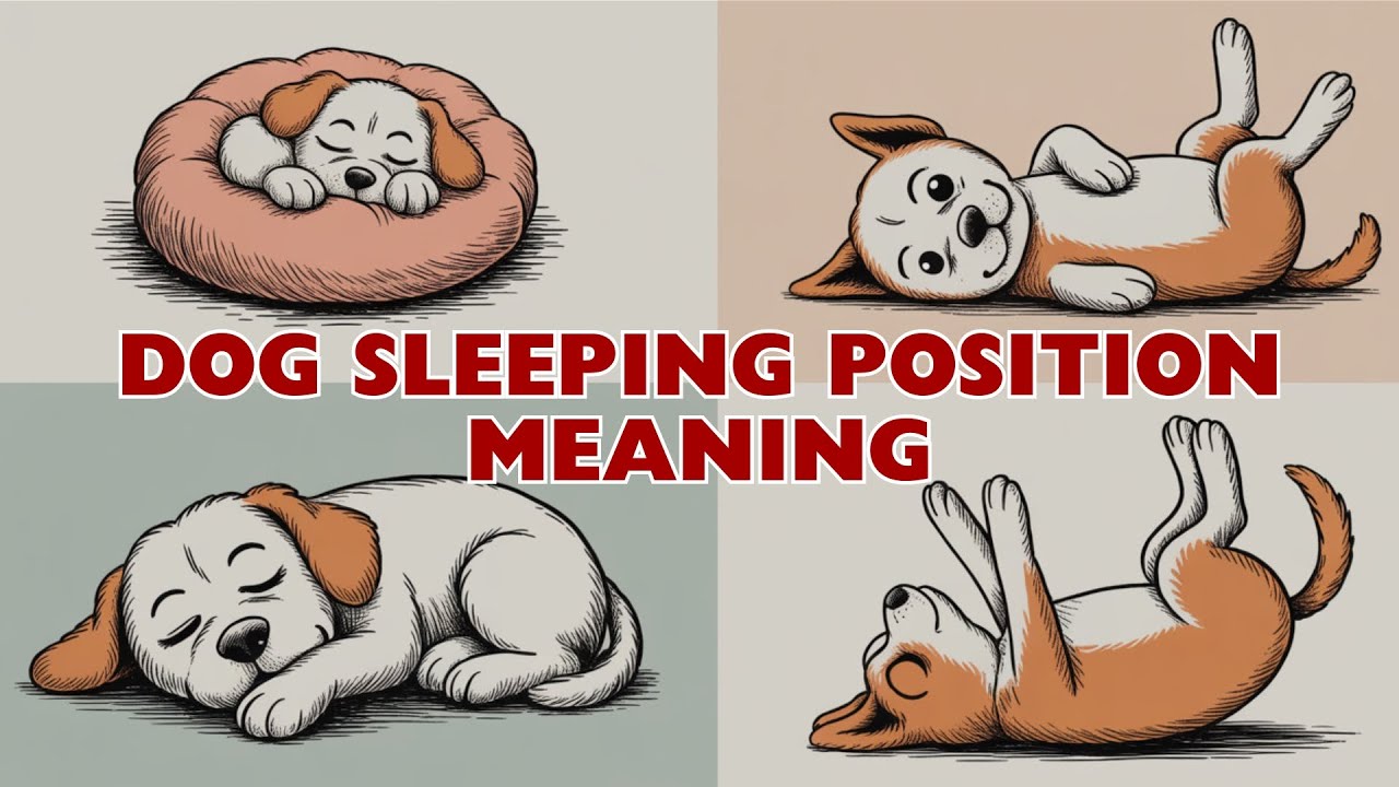 What Your Dog's Sleeping Position Says About Their PERSONALITY ?