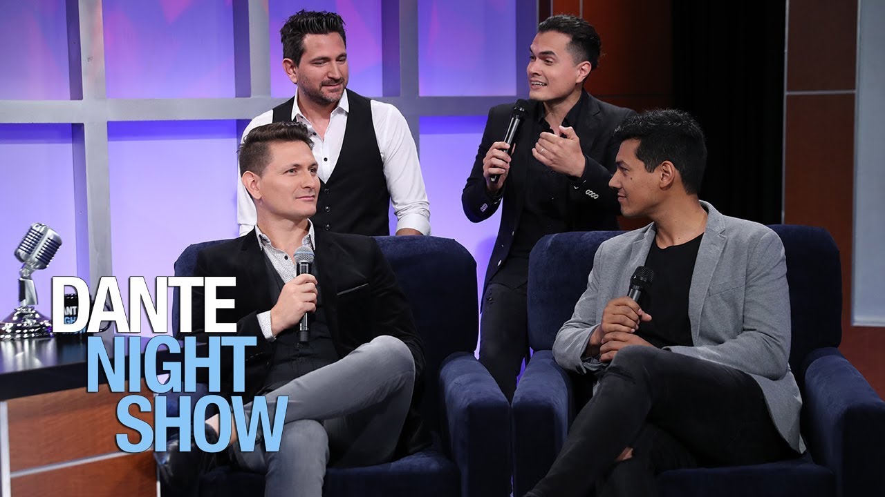 Entrevista exclusiva al internacional grupo vocal 'Amanecer' – Dante Night Show