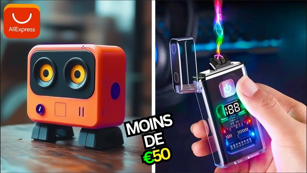 30 Gadgets Les Plus Cool Sur Aliexpress à Moins de 50€ (2025)