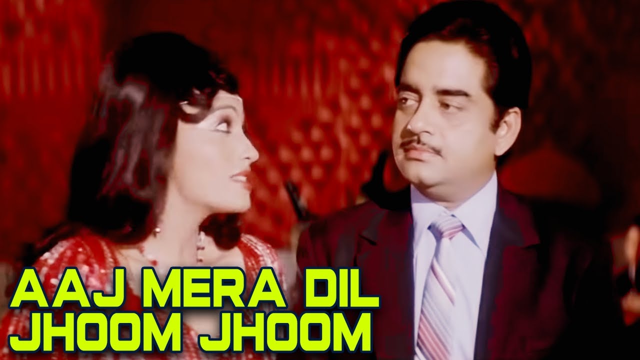 Aaj Mera Dil Jhoom Jhoom | Asha Bhosle | Chor Police 1983 Songs |  Shatrughan Sinha
