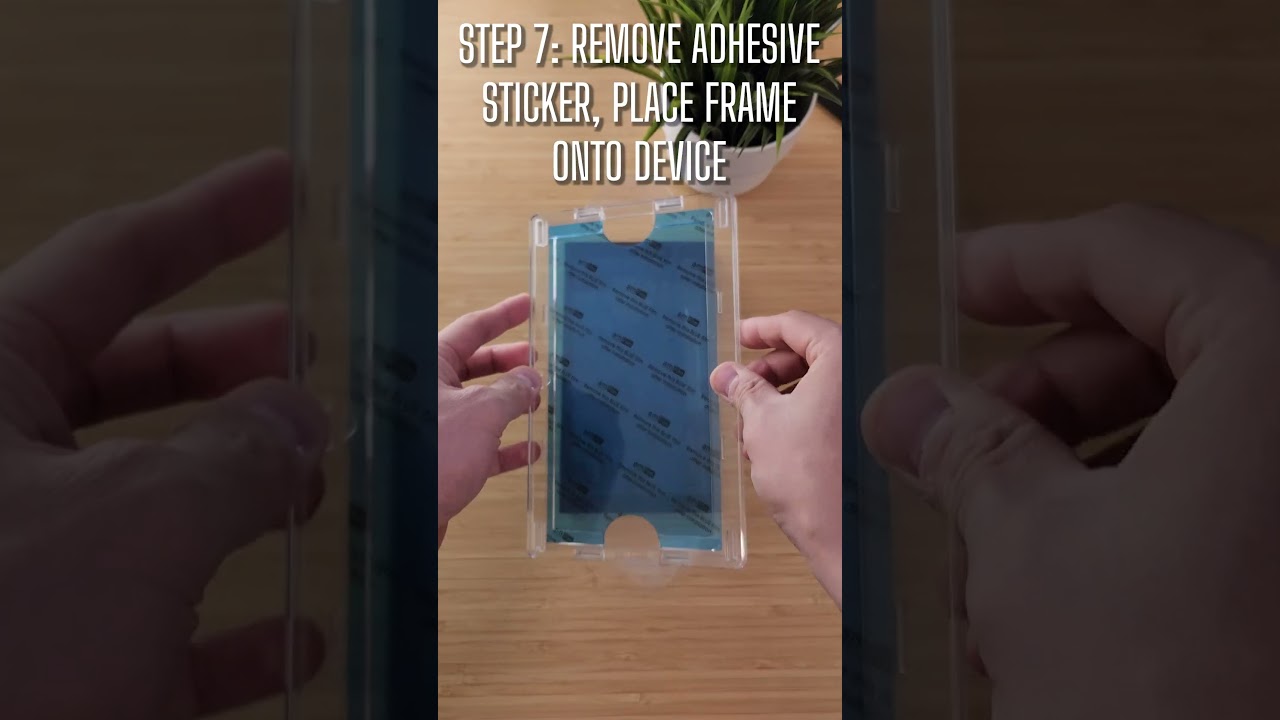 Nintendo Switch 2 - How to Apply amFilm Screen Protector #shorts #nintendoswitch2 #techmatte