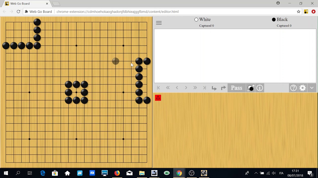 006 Impara il gioco del GO in 5 minuti: Angoli, Lati, Centro