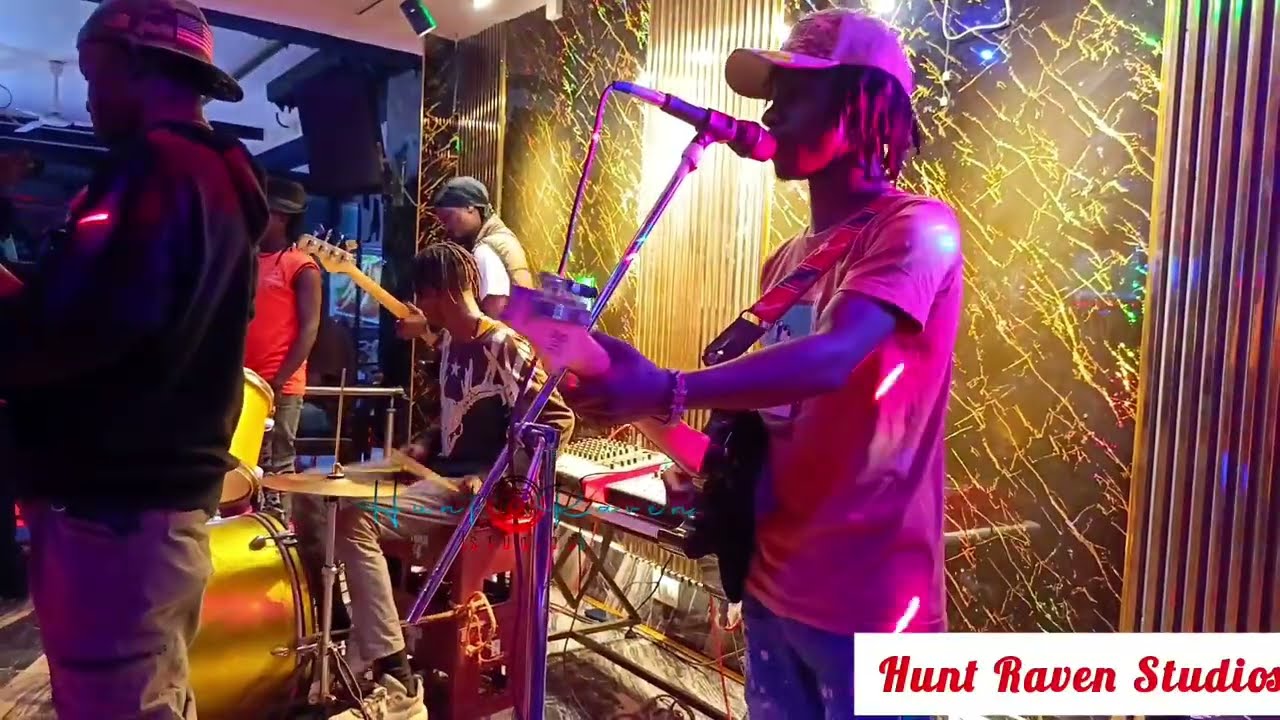 MUSOVE BAND PERFORMING EUNICE NDILA BY KATIVUI LIVE AT CAPTAIN LOUNGE @HuntRavenMedia 