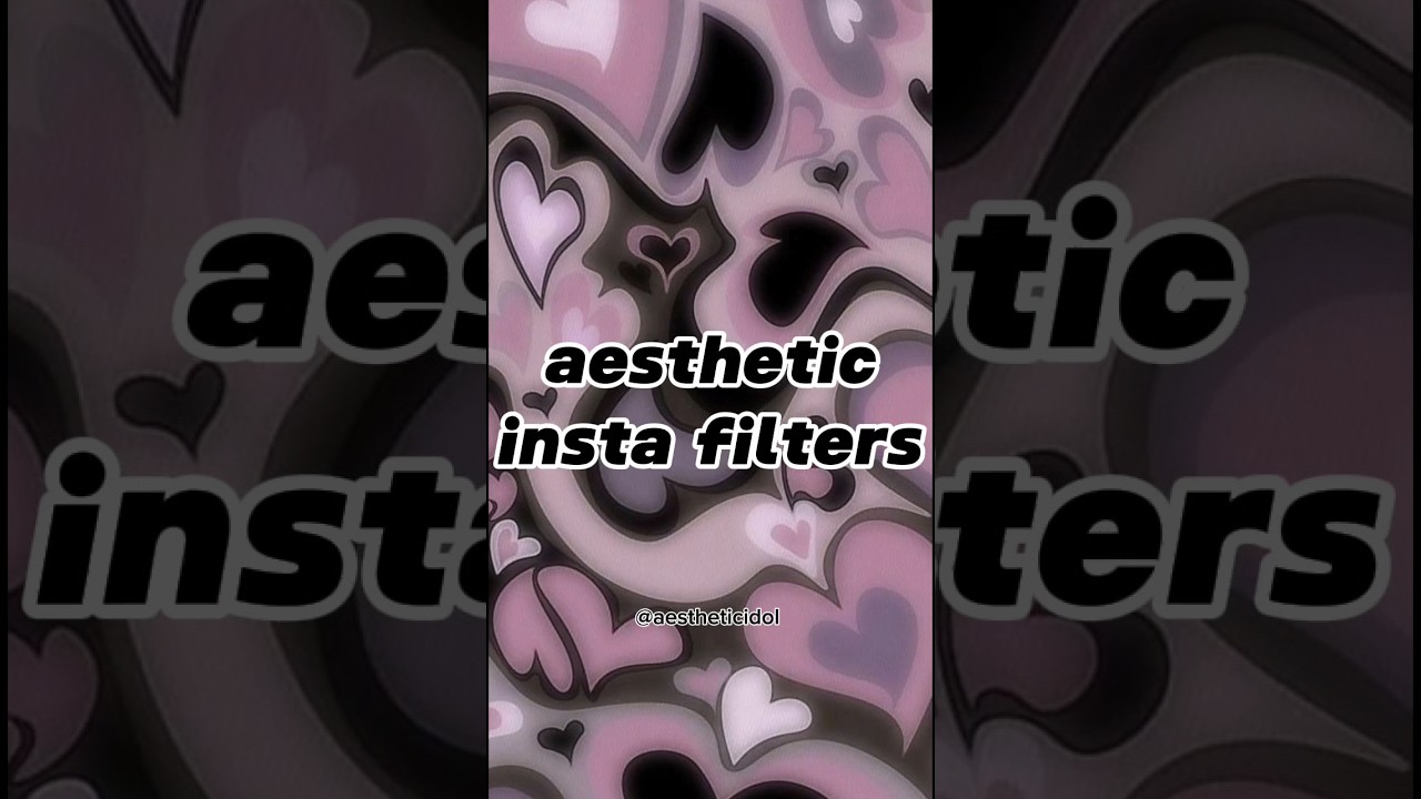 Aesthetic instagram filters | 🍭🤎 #short #shorts