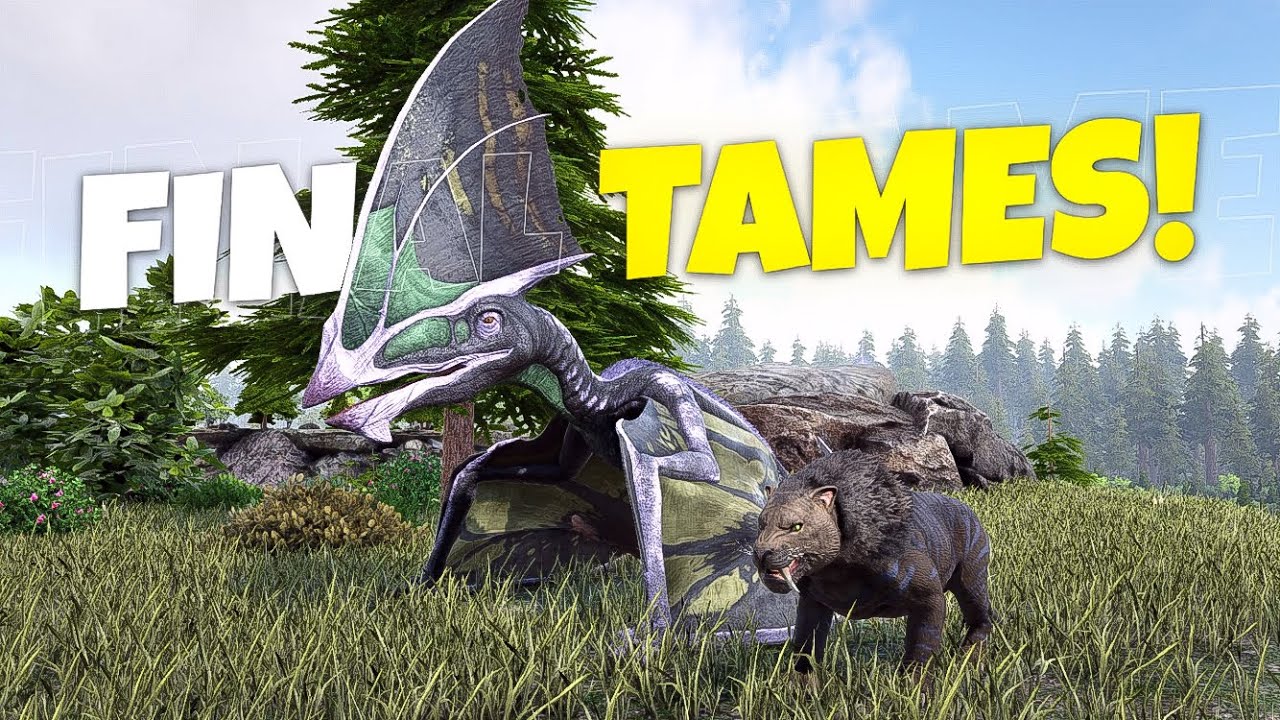 Taming Tapejera & Sabertooth in Redwood Hardcore Survival - Ep 37 | Hindi - Ark Mobile