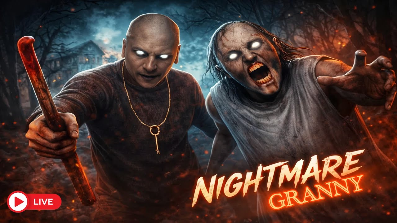 GRANNY NIGHTMARE - Can I Escape Alive?😱