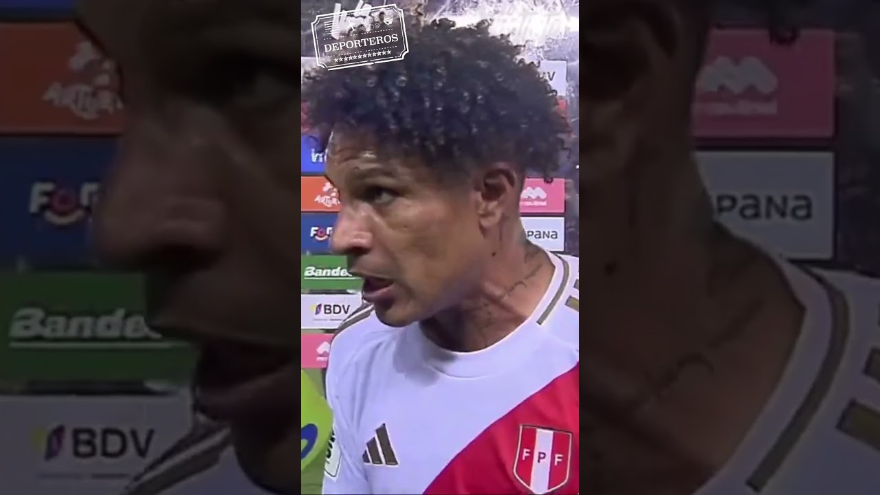 Paolo Guerrero EXPLOT&Oacute; por ARBITRAJE chileno en el PER&Uacute; vs Venezuela | ELIMINATORIAS