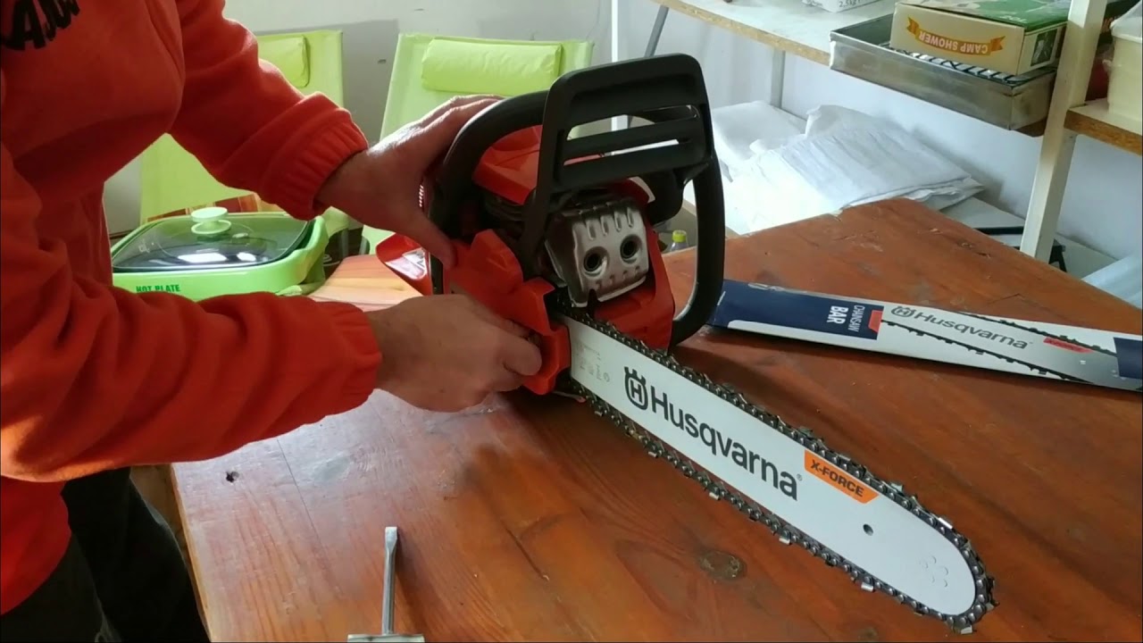Husqvarna 435 II Unboxing first cuts /kicsomagolás első vágások