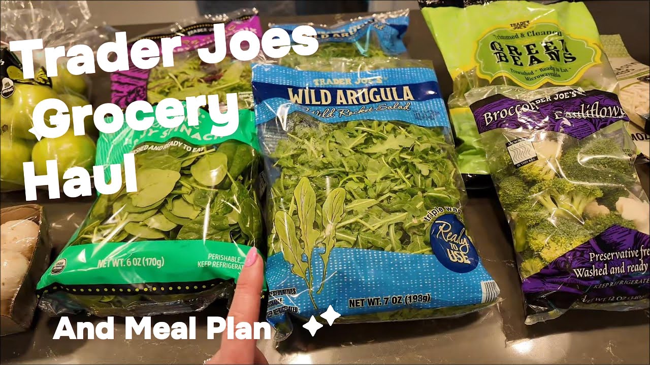 Weekly Grocery Haul at Trader Joes!