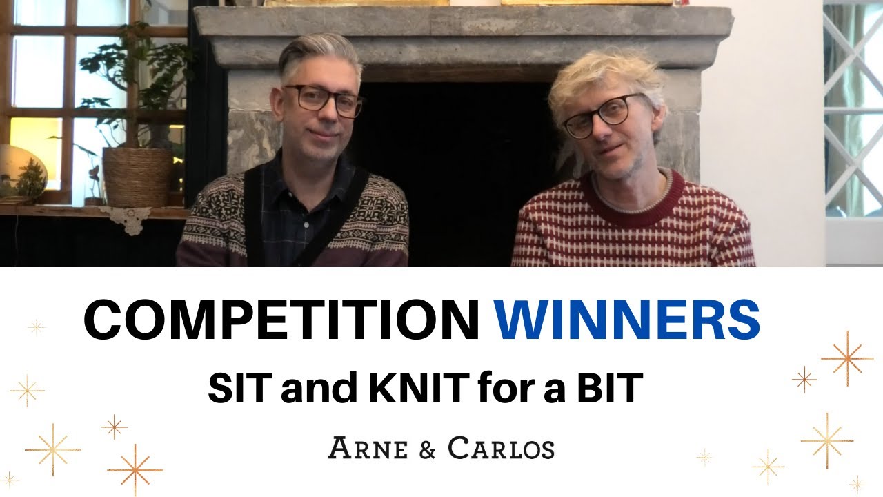 Sit and Knit for a Bit with ARNE & CARLOS: January Announcements