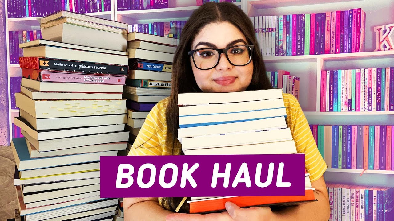 BOOK HAUL ACUMULADO: Os 53 novos livros da estante!