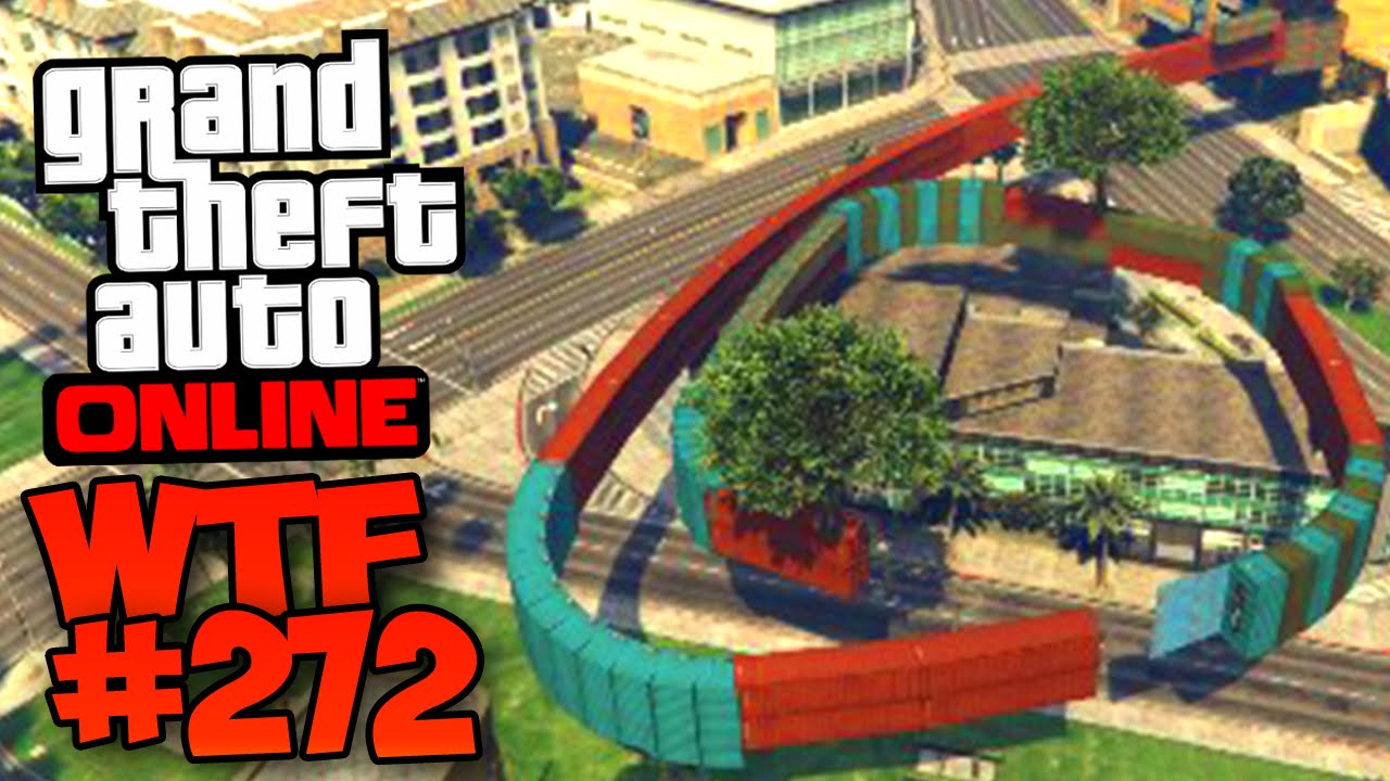CRAZY MASSIVE WALLRIDE ! - GTA 5 ONLINE COURSE WTF