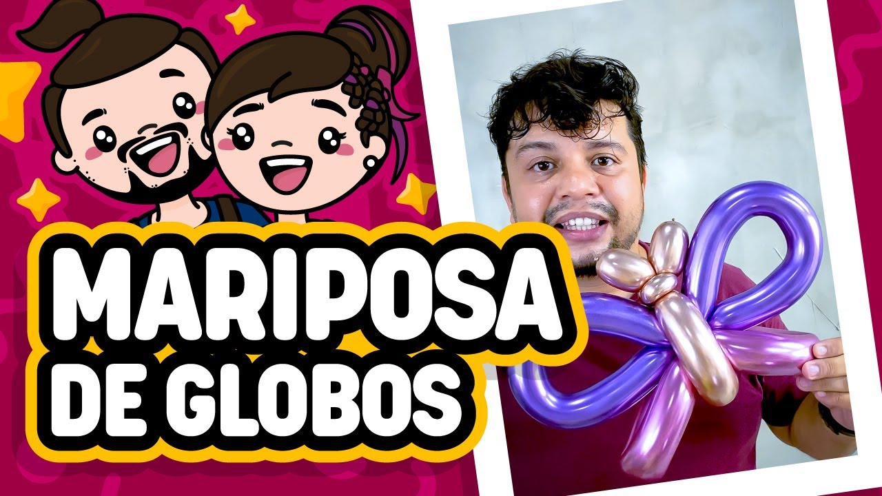 Mariposa de Globos
