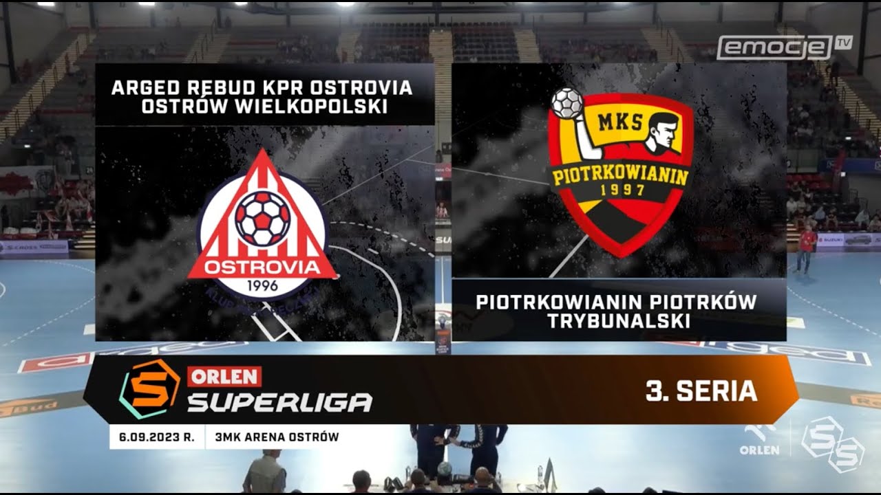 3. seria: Arged Rebud KPR Ostrovia Ostrów Wielkopolski - Piotrkowianin Piotrków Trybunalski SKRÓT