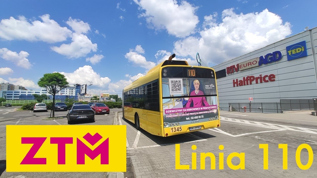 ZTM GZM/PKM Katowice - linia 110, Solaris Urbino 18 III #1345