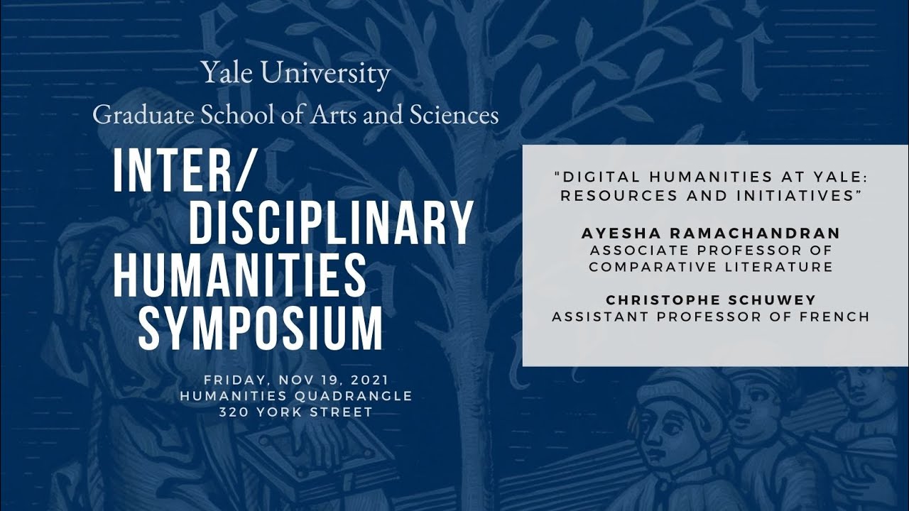 Digital Humanities at Yale: Resources and Initiatives