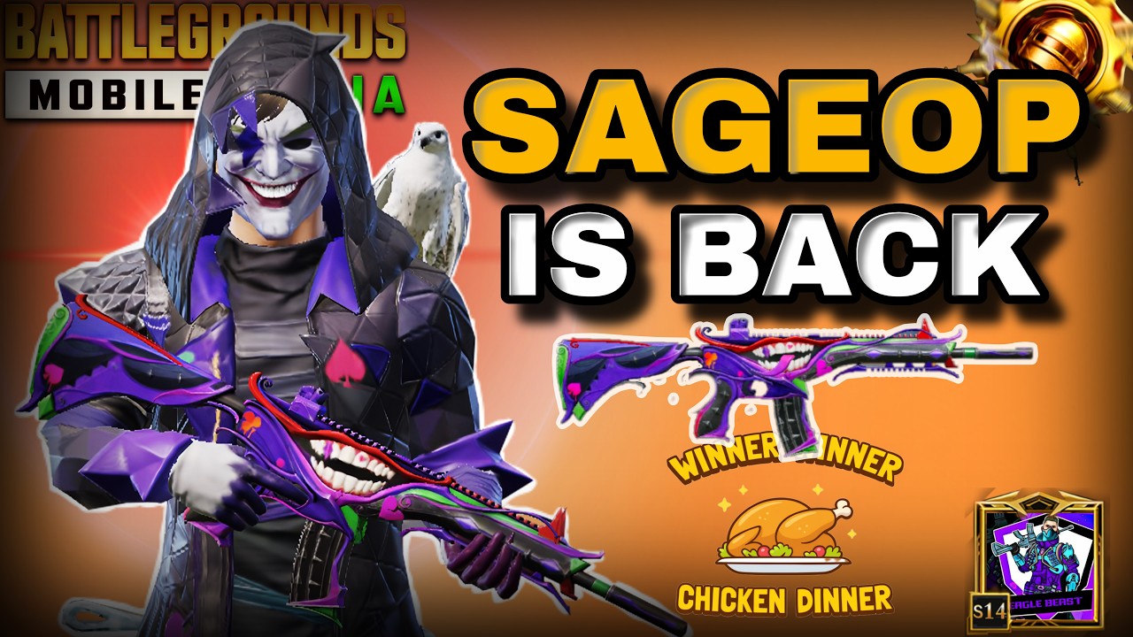 SageOp is back | Rank Push and Promotion match | #bgmi @Sageop_4