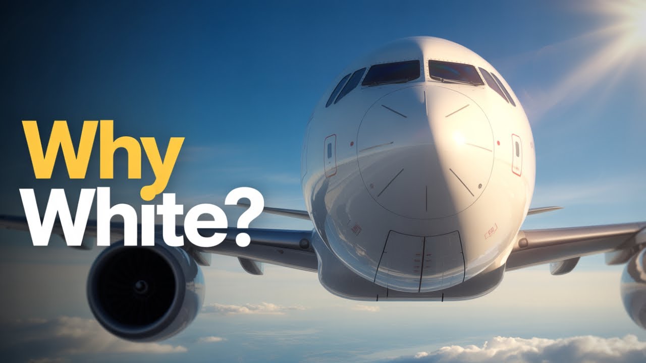 The Real Reason Airlines Paint Every Plane White