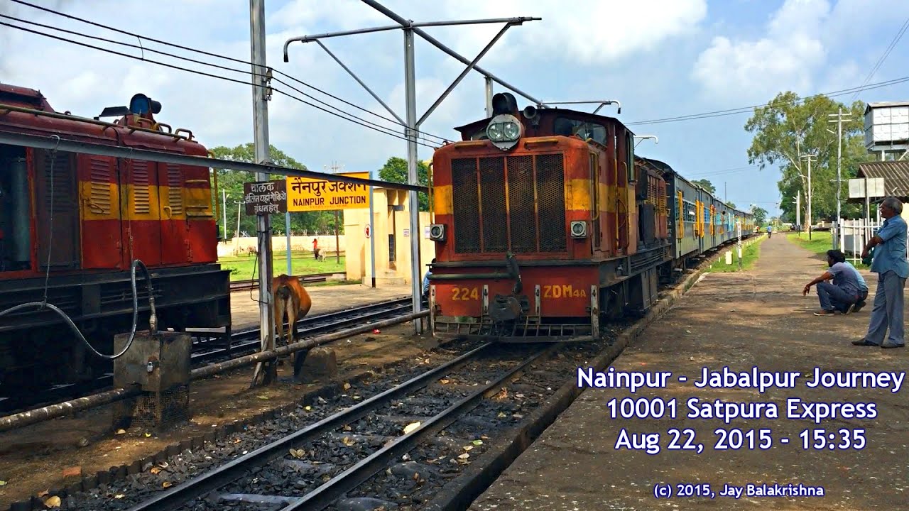 (22 Aug 2015) Nainpur - Jabalpur Narrow Gauge Journey