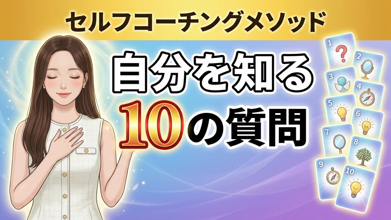 【人と比べない】自分を知る10の質問。セルフコーチングは人生を変える！