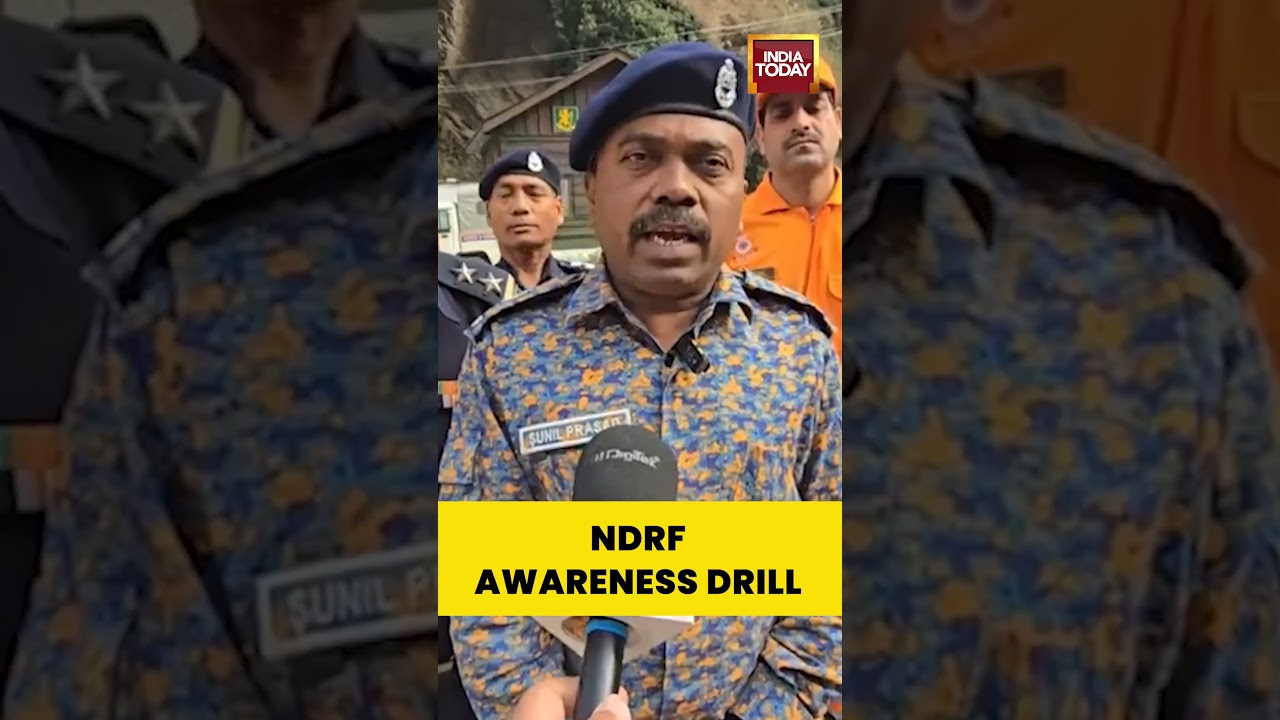 NDRF Conducts Disaster Awareness Drill In Doda, Demonstrates Flood & Rescue Operations