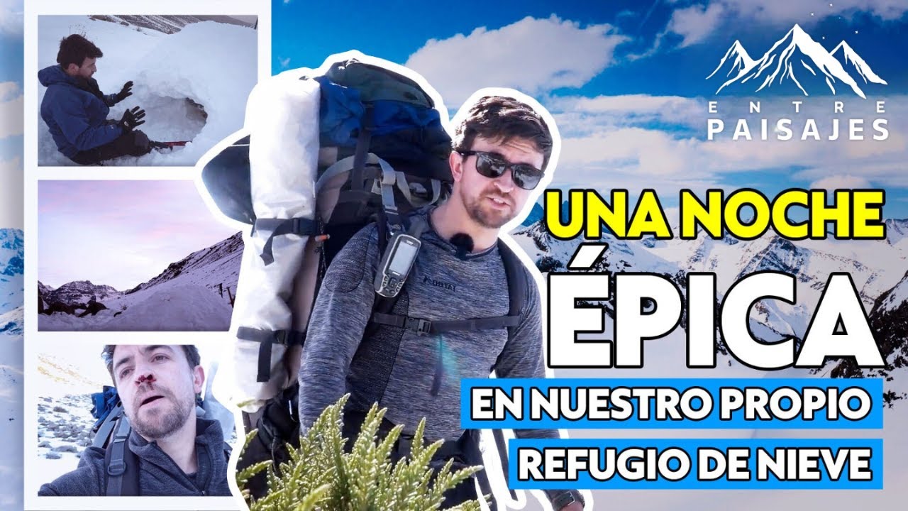 🔴Sobreviví una noche en la nieve… SIN CARPA!!!