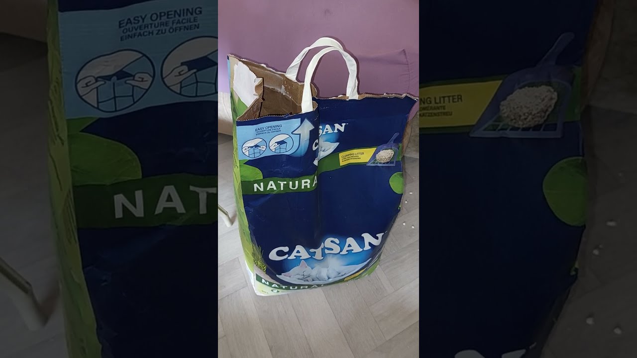 Testing it out..The catsan natural clumping litter....my follow up review ..