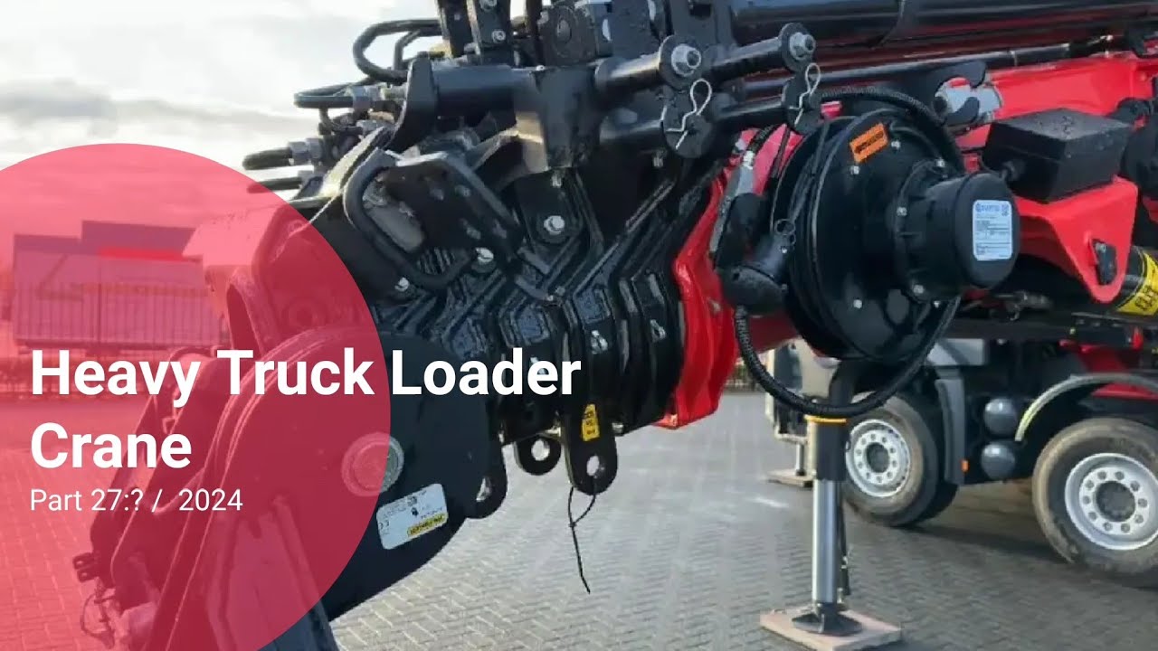 Heavy Truck Loader Crane  Part 27:? / 2024