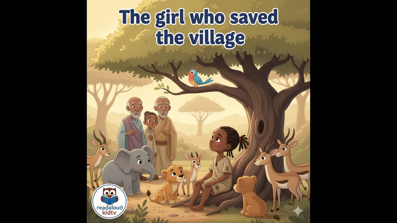 The Girl who saved her village | African Folktales for Kids | ReadAloud Bedtime Stories 