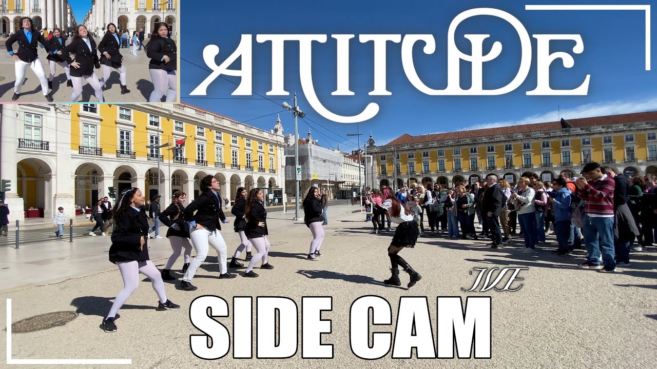 [KPOP IN PUBLIC | SIDE CAM] IVE (아이브) – 'ATTITUDE' | Dance Cover by HEART GUN from Portugal