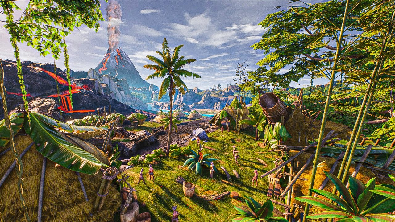 TRIBE PRIMITIVE BUILDER New Gameplay Demo 21 Minutes 4K